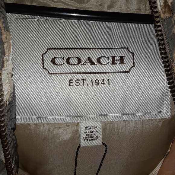 🪶Coach leopard print vest - Picture 12 of 16